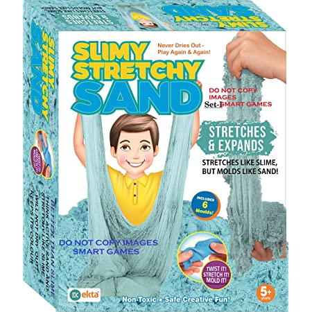 EKTA-SLIMY STRETCHY SAND SET -1 BLUE