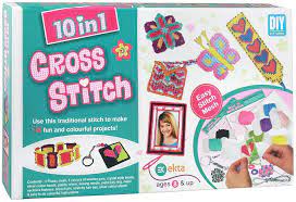 EKTA-CROSS STITCH 10 IN 1 GAME