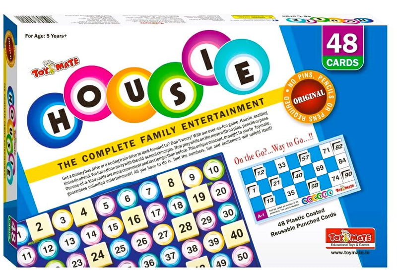 HOUSI-48 CARDS BIG -TOYMATE