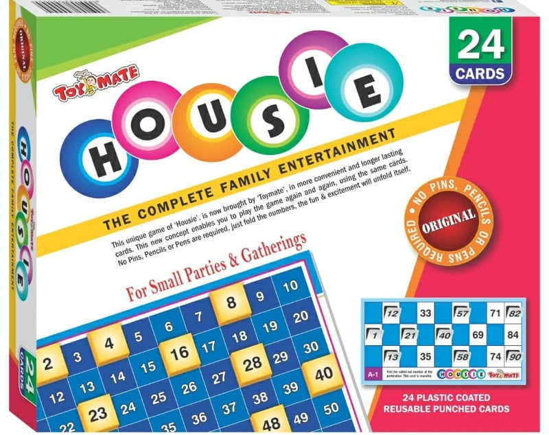 HOUSI-24 CARDS SMALL -TOYMATE