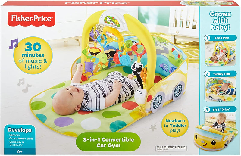 FISHER PRICE DFP07 3in1 CAR GYM