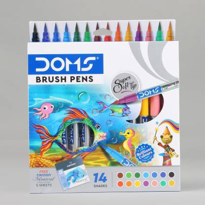 DOMS 14-BRUSH PEN 8137