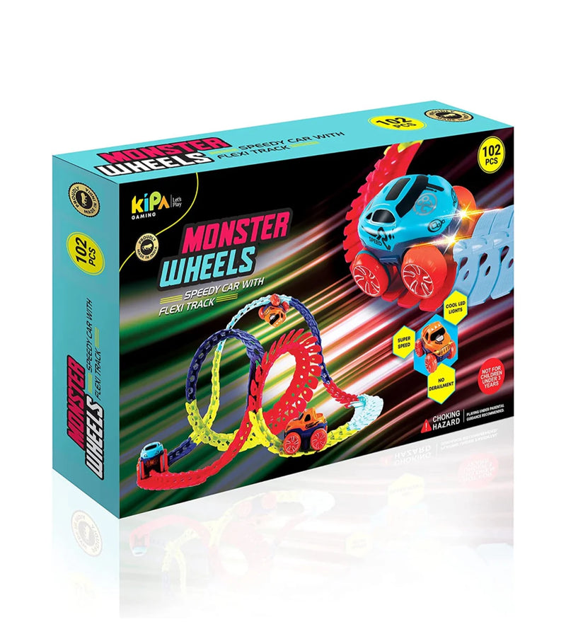 KIPA MONSTER WHEELS 102PC TRACK