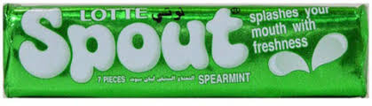 LOTTE SPOUT SPEARMINT