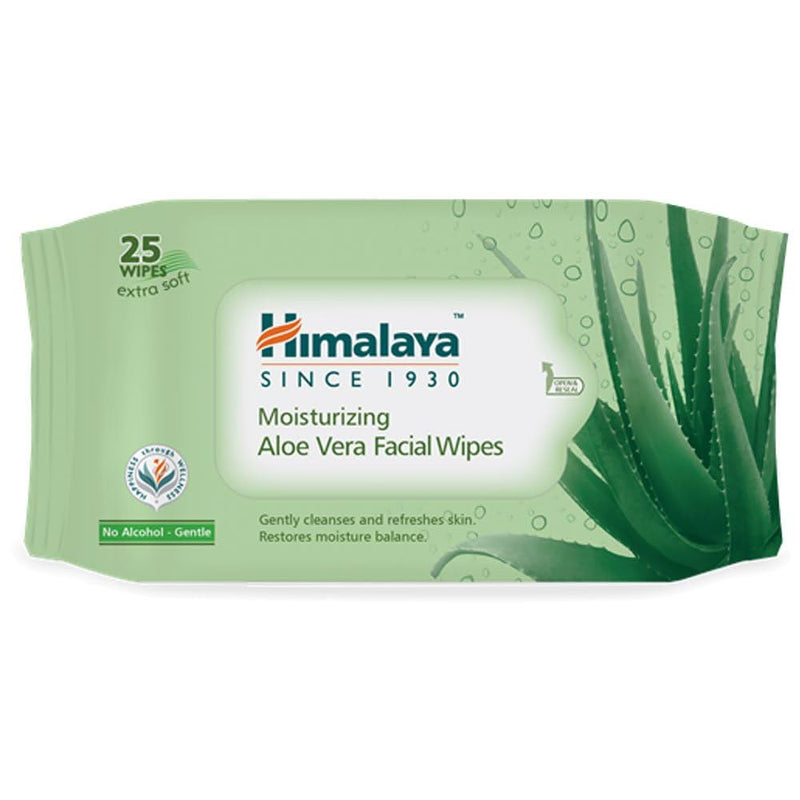 HIMALAYA MOISTURIZING ALOEVERA FACIAL 25 WIPES