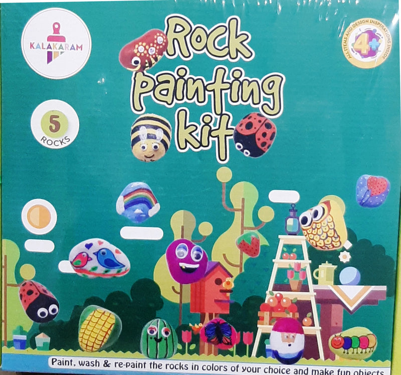 KALAKARAM DOT MANDALA ROCK PAINTING KIT KKM1936D