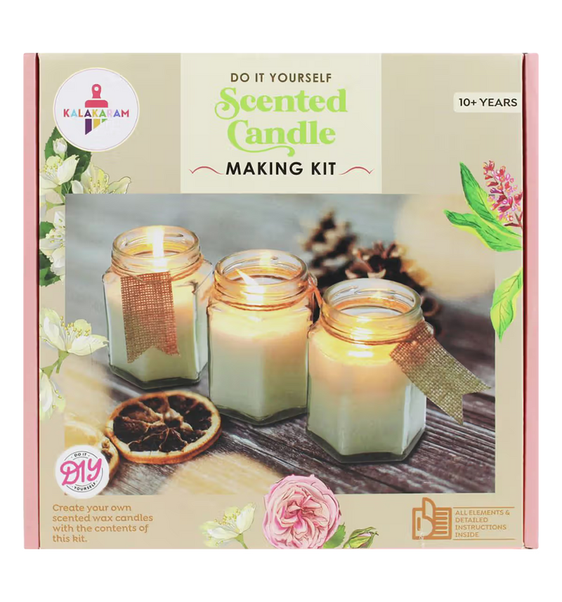 KALAKARAM SCENTED CANDLE MAKING KIT KKM1009D