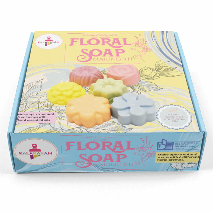 KALAKARAM FLORAL SOAP MAKING KIT KKM2021C