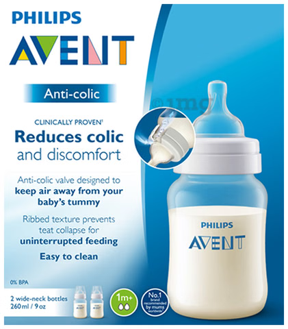 AVENT SCF 813/20 ANTI COLIC BOTTLE 260ML 2PC