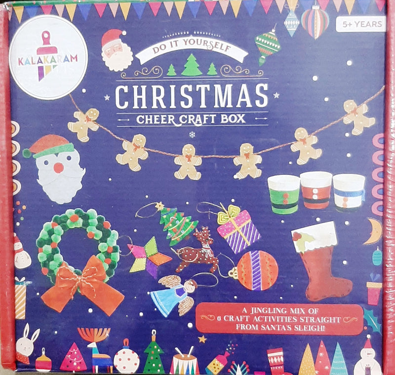 KALAKARAM KKM1516B CHRISTMAS CHEER CRAFT BOX