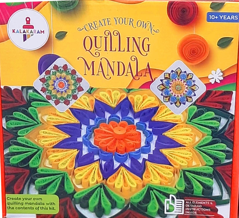 KALAKARAM KKM1536A CREATE YOUR QUILLING MANDALA