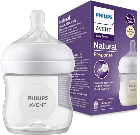 AVENT SCY900/01 NATURAL FEEDING BOTTLE 0M+ 125ML