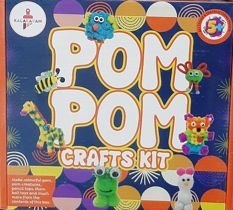 KALAKARAM KKM1369O POM POM CRAFT KIT