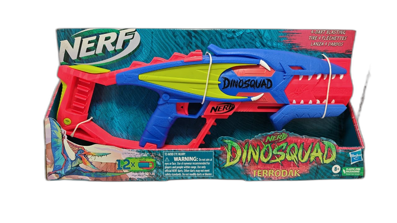 HASBRO F6313NERF DINOSQUAD TERRODAK GUN