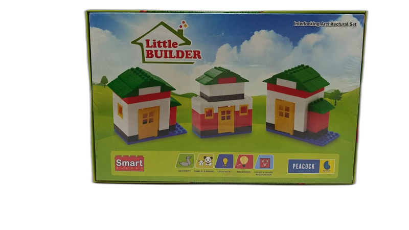 PEACOCK 760067 LITTLE BUILDER 105PC BLOCKS
