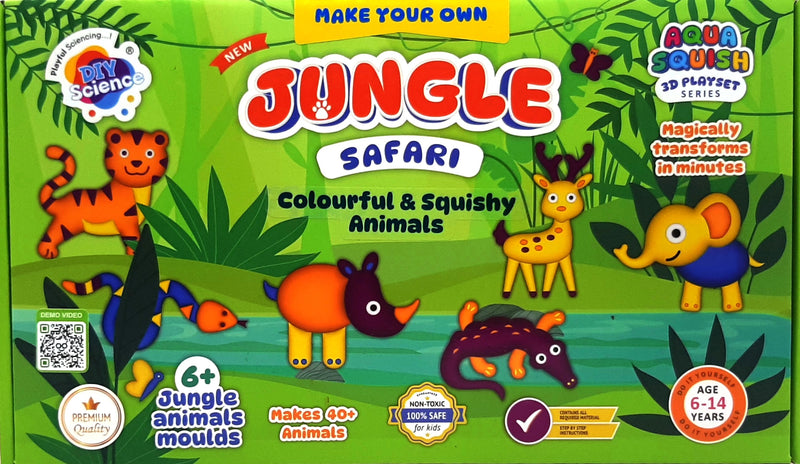 JUNGLE SAFARI AQUA SQUISH FLAQS06