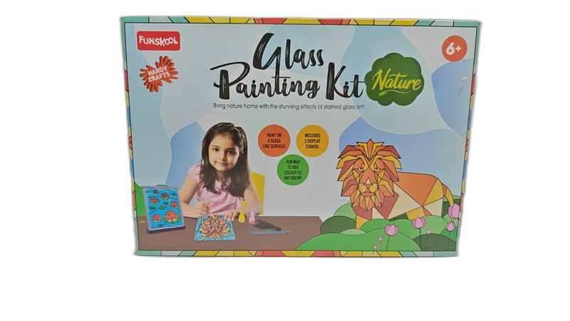 FUNSKOOL 9597600 GLASS PAINTING NATURE