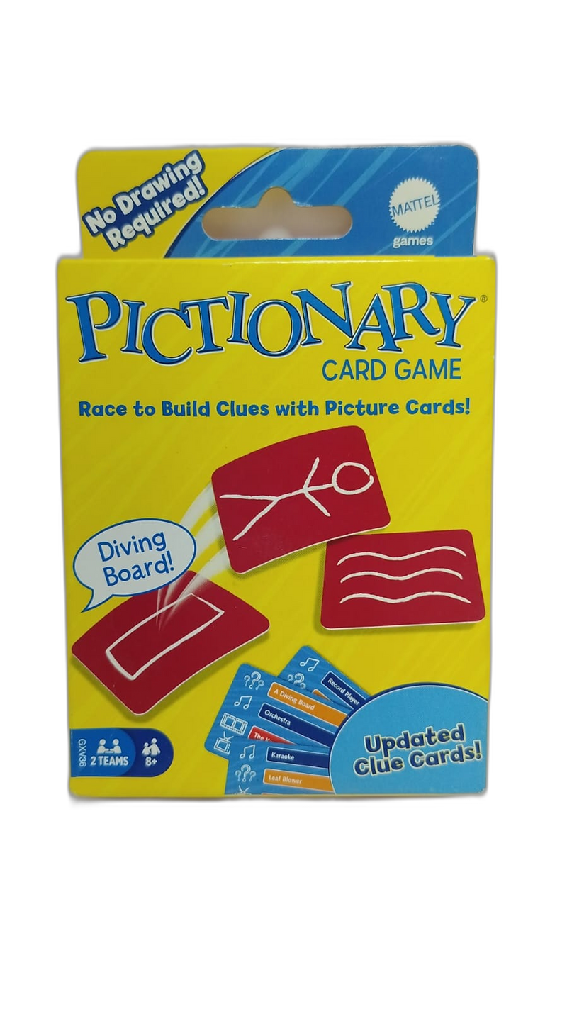 MATTEL PICTIONARY CARD GAME GXV36 TRAVEL