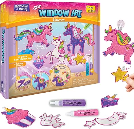 IMAGI MAKE UNICORN WINDOW ART