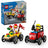 LEGO 60458 PIZZA V/S FIR TRUCK RACE