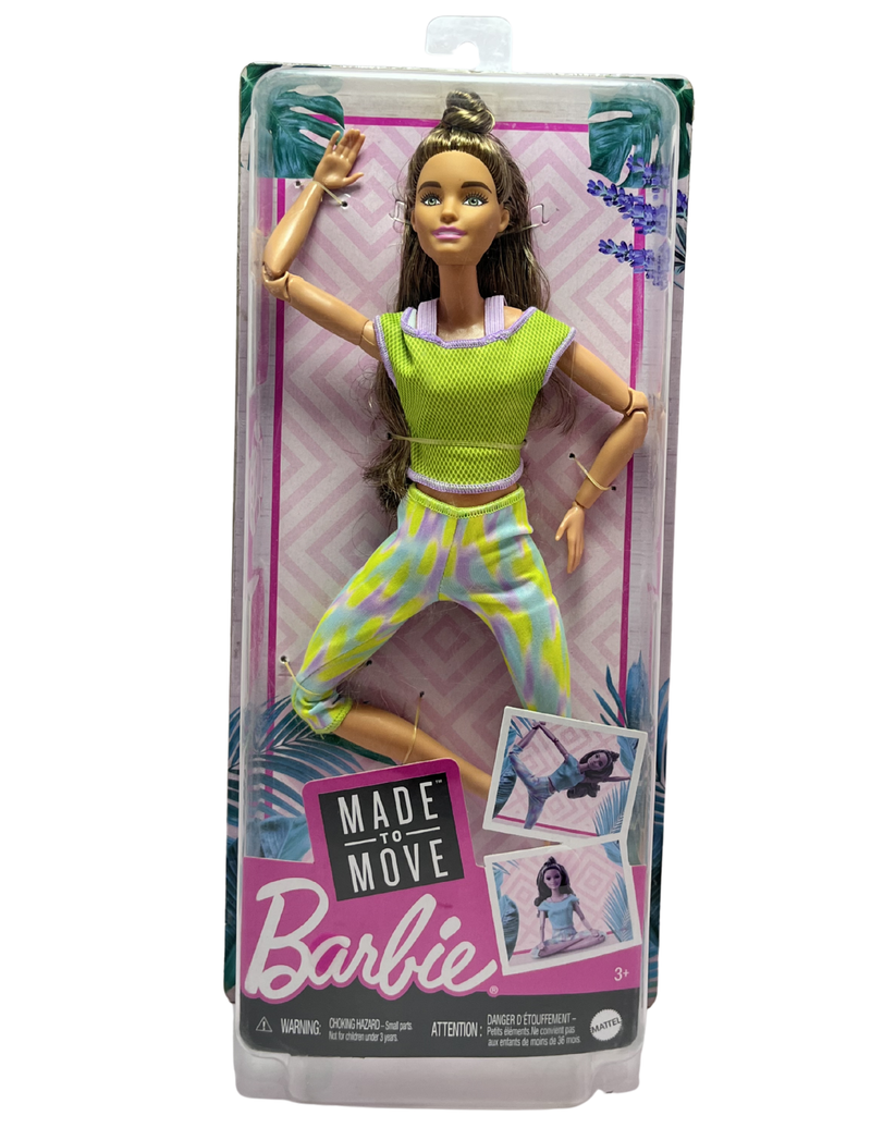BARBIE GXF05 DOLL MADE TO MOVE