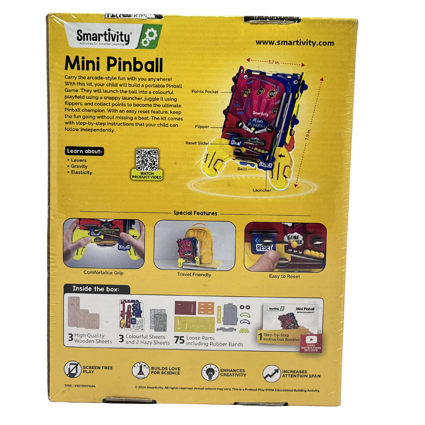 SMARTIVITY 1295 MINI PINBALL
