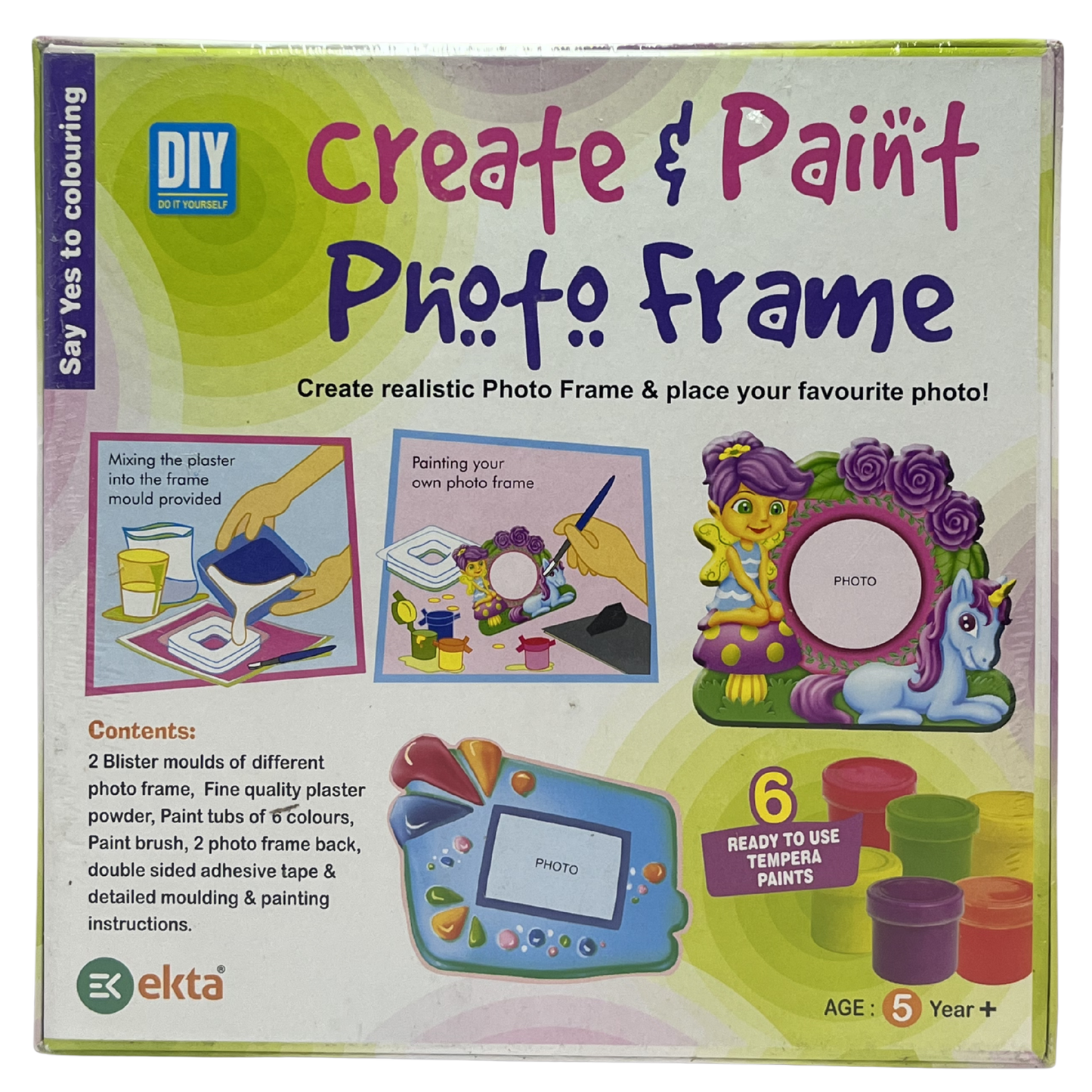 EKTA CREATE & PAINT PHOTO FRAME