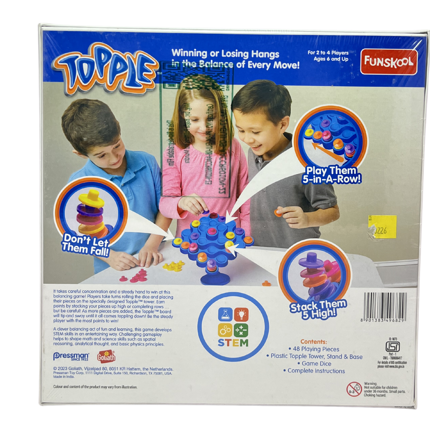 Funskool-Topple 4968200