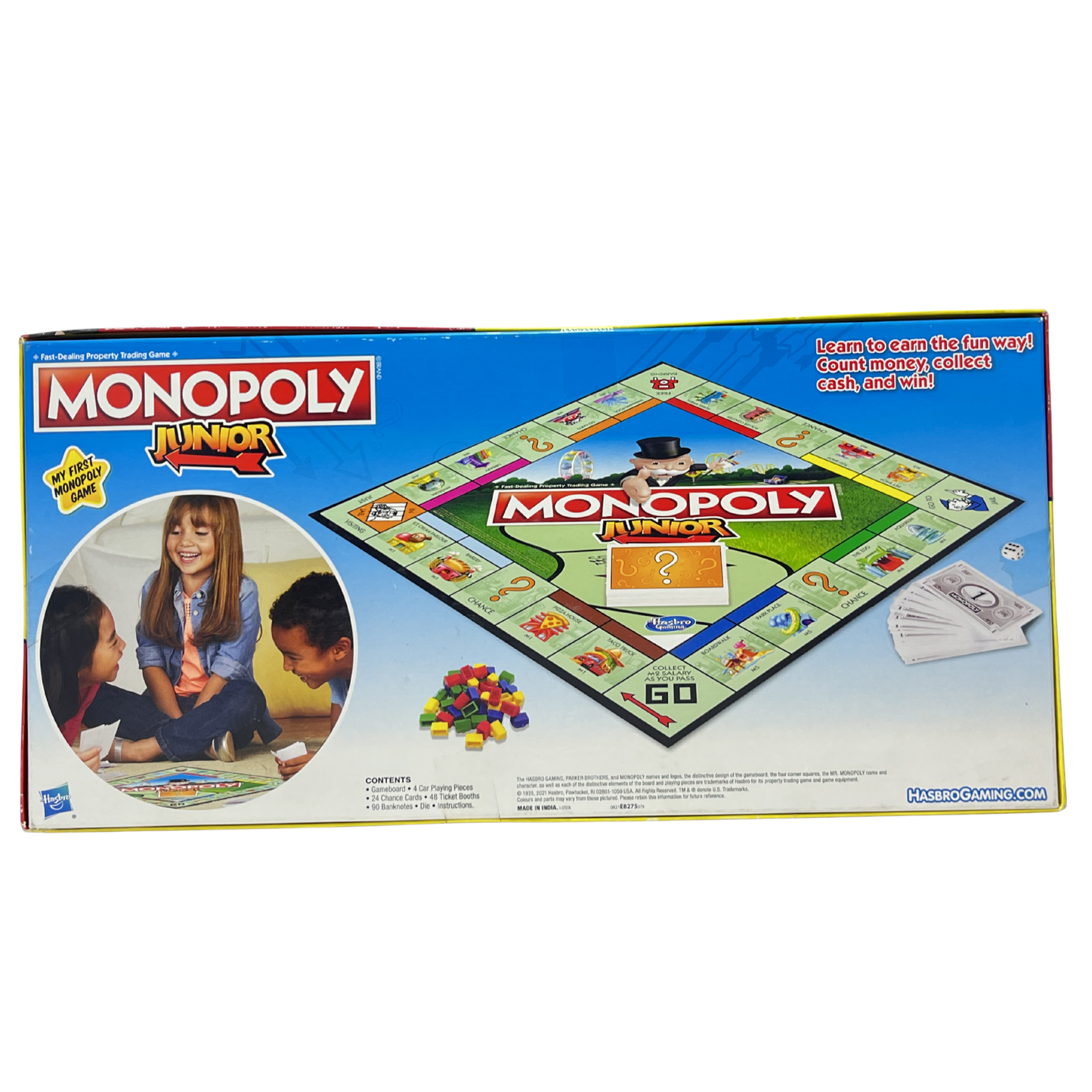 HASBRO MONOPOLY JUNIOR E82750000