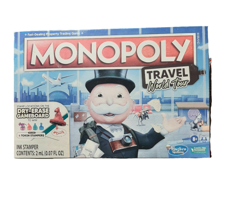 HASBRO F4007 MONOPOLY TRAVEL WORLD TOUR