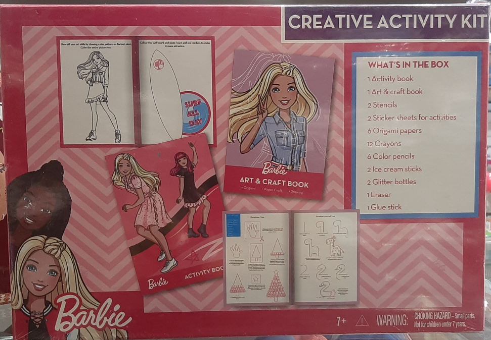 MATTEL HPL41 BARBIE CREATIVE ACTIVITY KIT