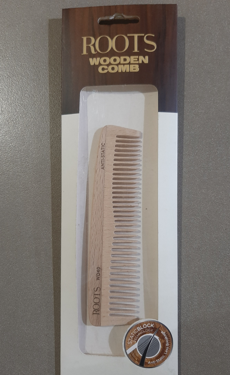 ROOTS WD40 WOODEN COMB