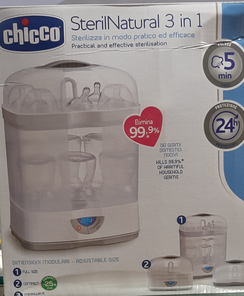 Chicco Steril Natural 3in1