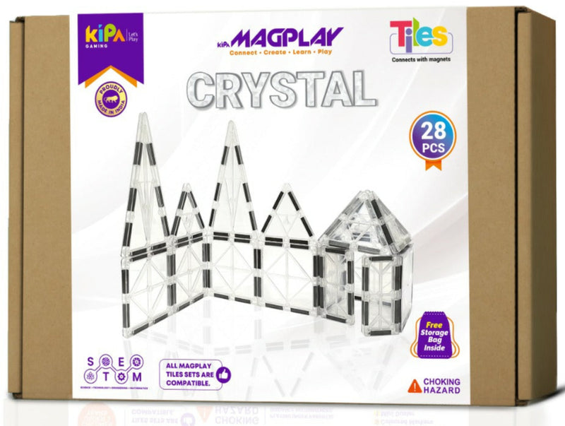 KIPA MAGPLAY 28PC CRYSTAL MAGNET
