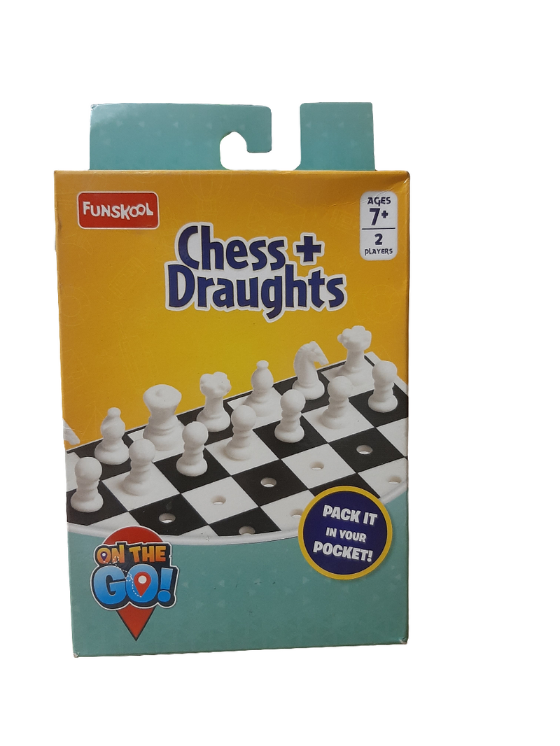FUNSKOOL 4995500 CHESS & DRAUGHTS TRAVEL