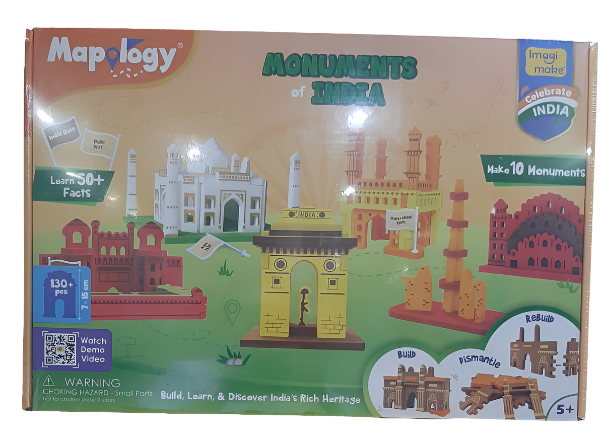 IMAGI MAKE MP34 MAPOLOGY MONUMENTS OF INDIA