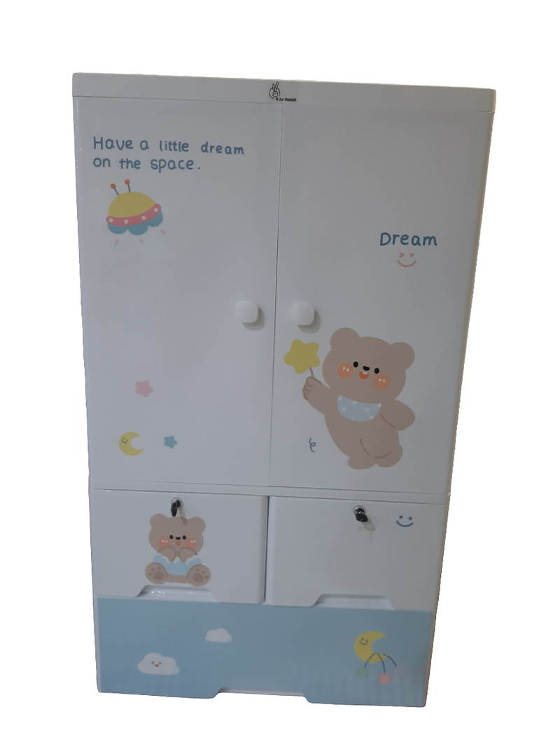 R-RABIT ALMIRAH TEDDY BLU