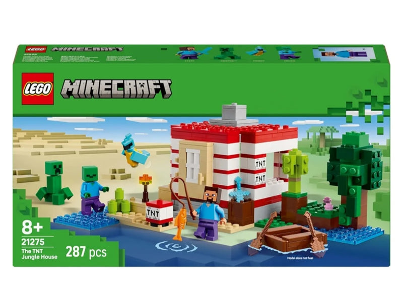 LEGO 21275 MINECRAFT JUNGLE HOUSE 287 PC