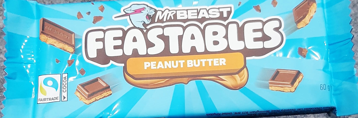 MR BEAST FEASTABLE PEANUT BUTTER CHOCOLATE