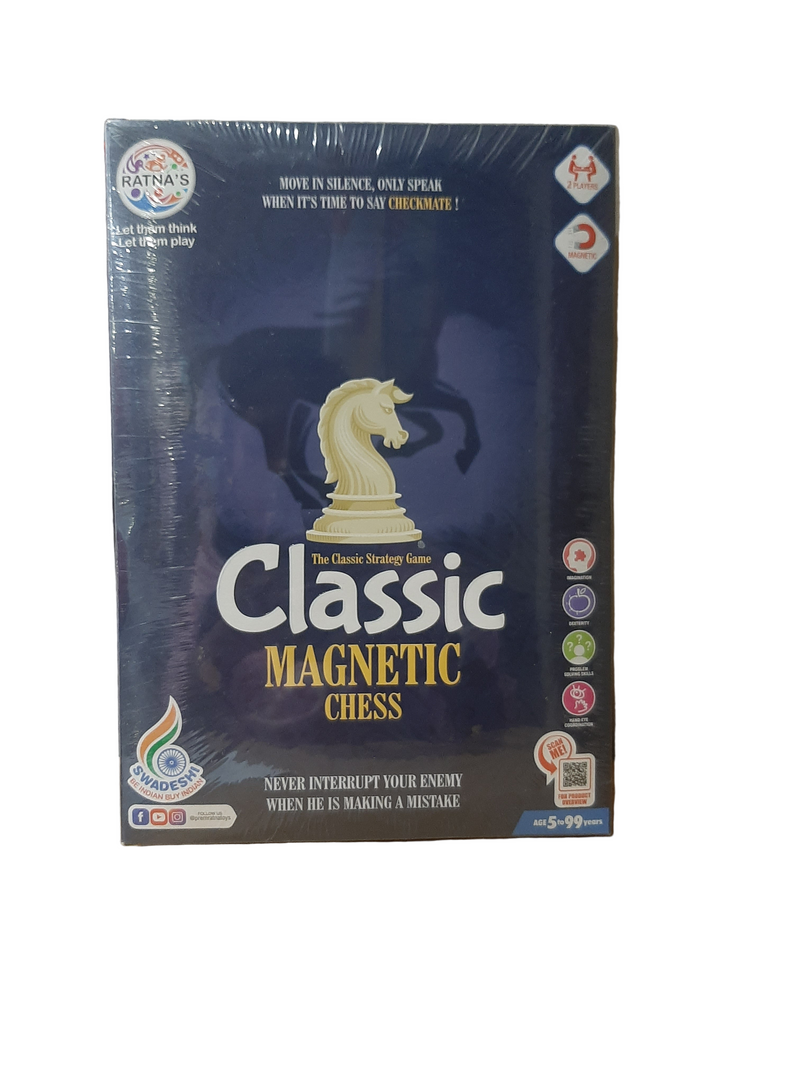 RATNA CLASSIC MAGNETIC CHESS NEW