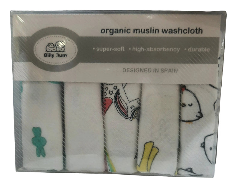 ORGANIC MUSLIN WASHCLOTH 1032