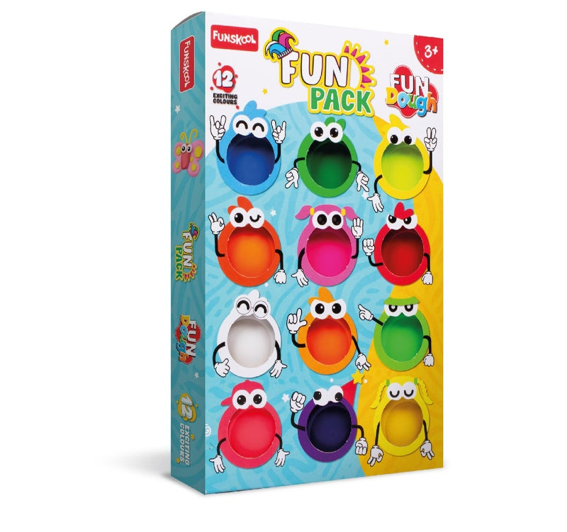 FUN DOUGH 1731200 FUNPACK 12SHADE