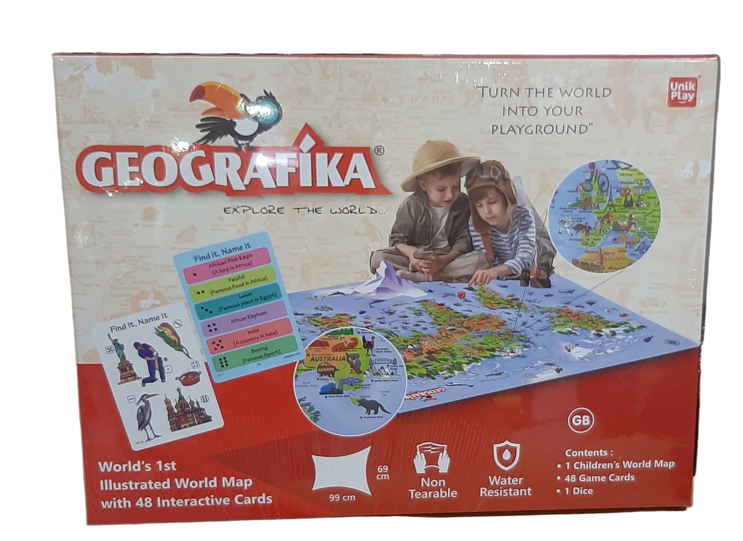 UNIK PLAY GEOGRAFIKA WORLD 54607