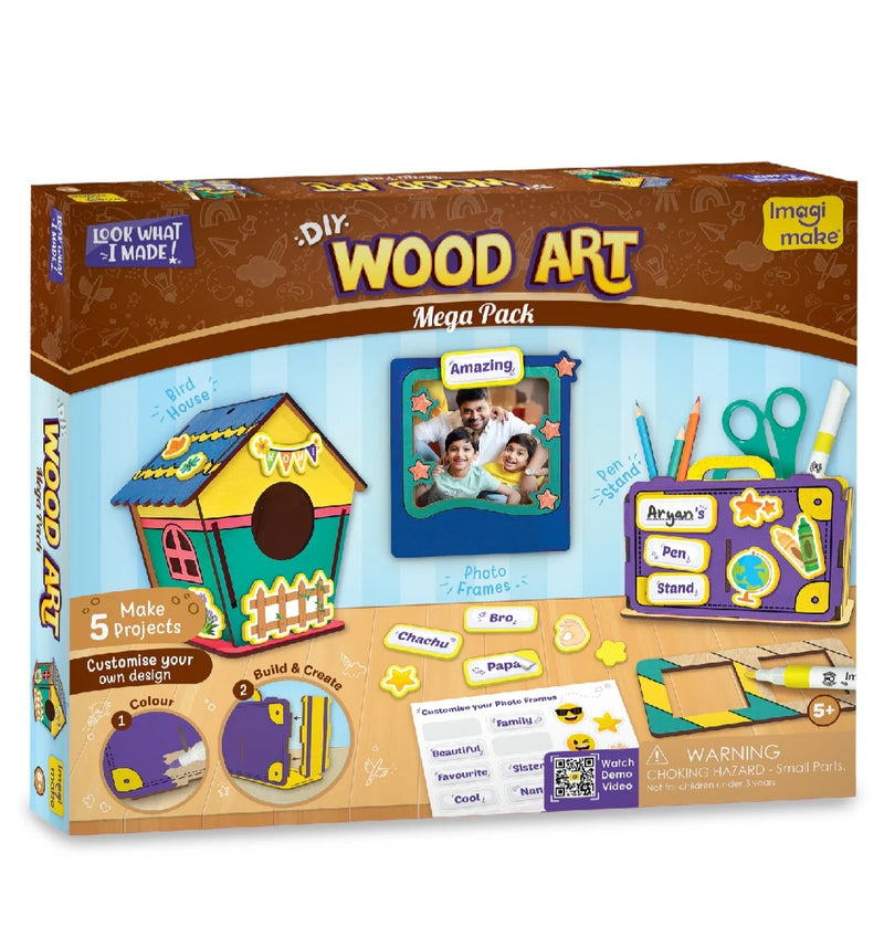 IMAGI MAKE WD03DIY WOOD ART MEGA ART