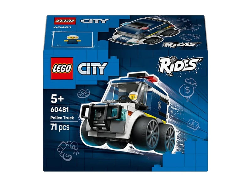LEGO CITY 60481 POLICE TRUCK 71PCS