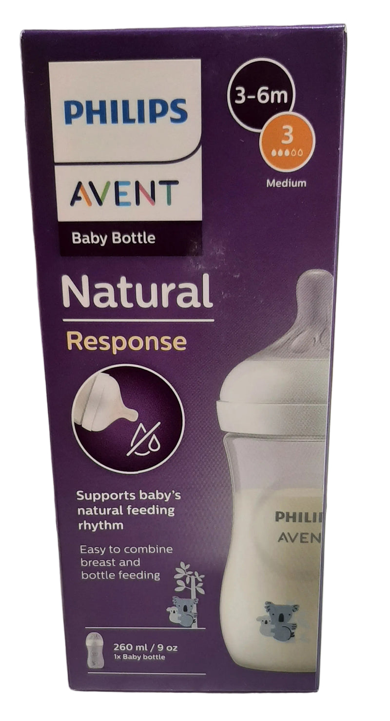 PHILIPS AVENT NATURAL BOTTLE 260ML 3-6M