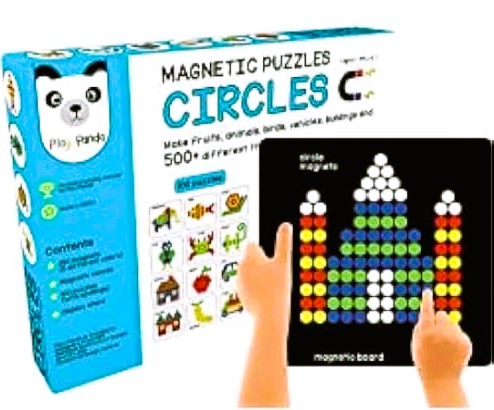 MAGNETIC CIRCLES PUZZLE BIG