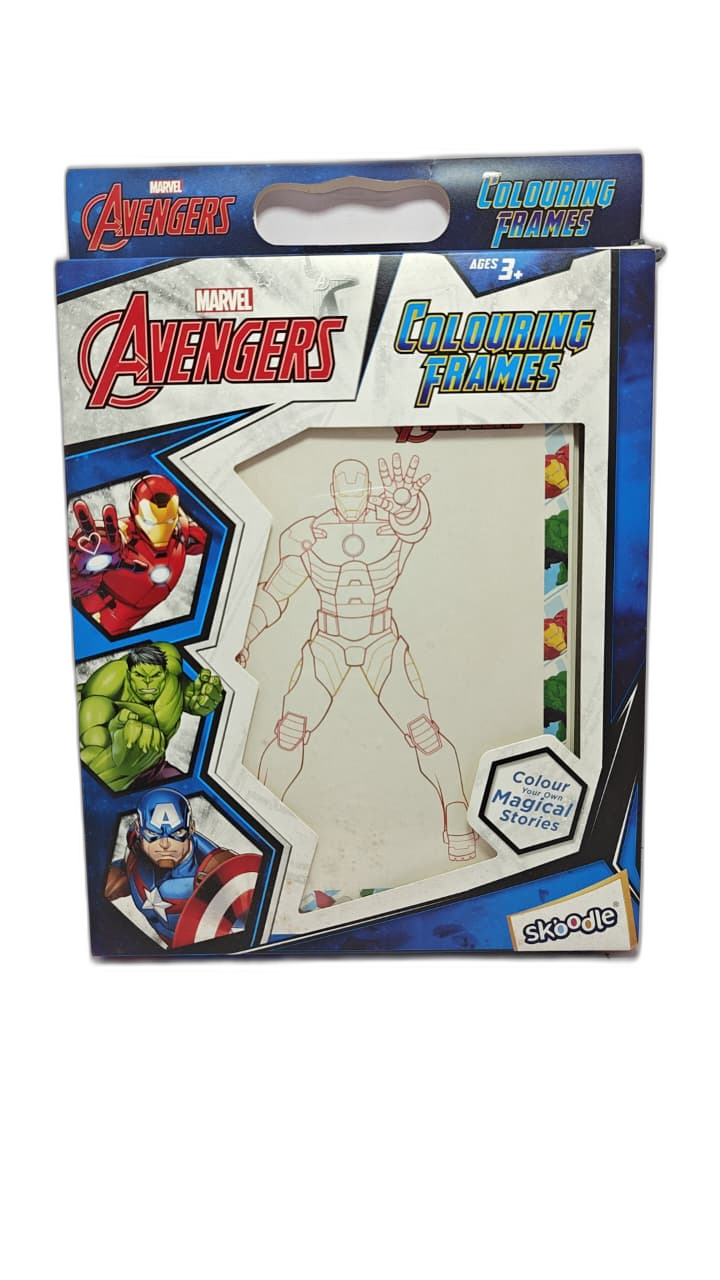 SKOODLE SP11631 AVENGERS COLOURING FRAME