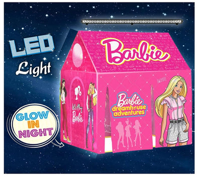 I-TOYS 061824 BARBIE LED TENT HOUSE