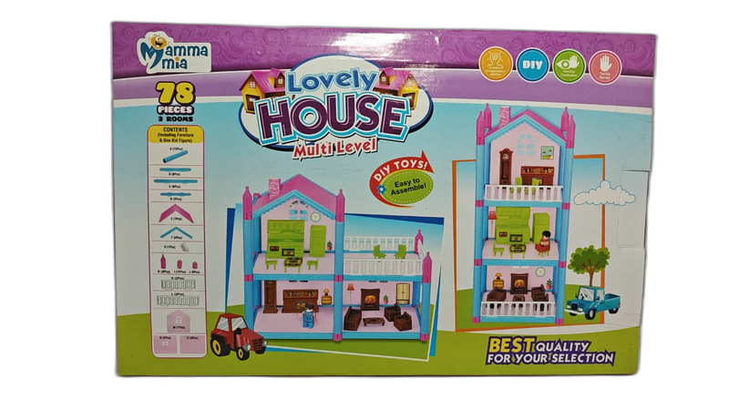 LOVELY HOUSE 78PC MM1016
